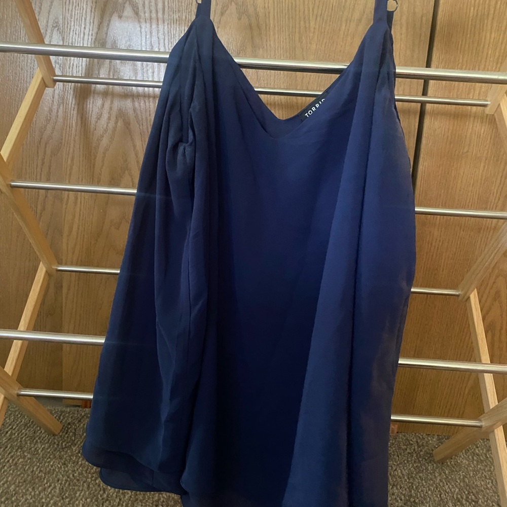 TORRID Navy Blue Swing Cami